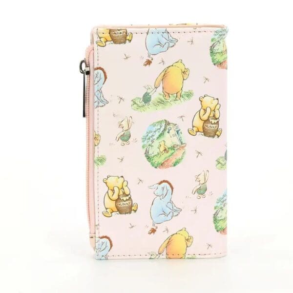 Pink Winnie the Pooh character wallet