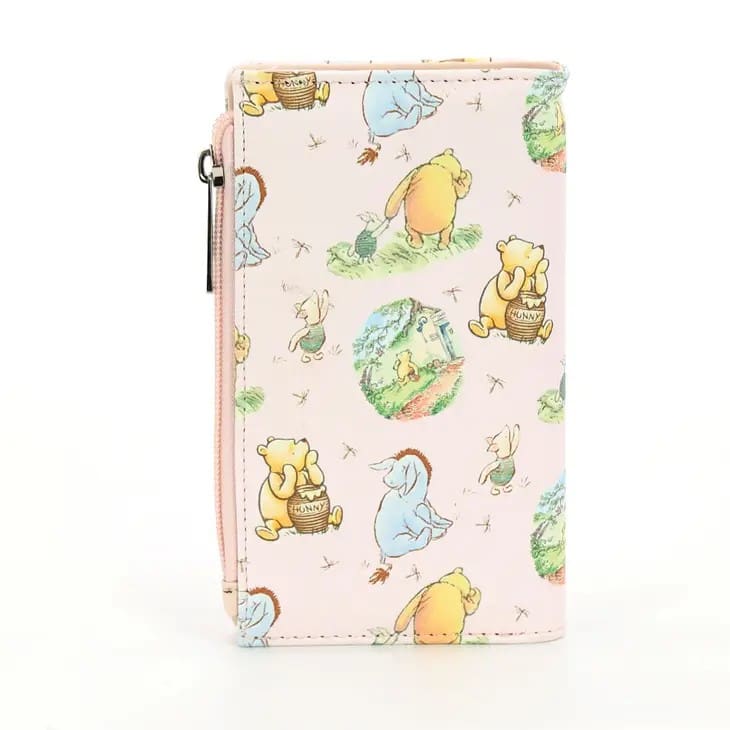 Pink Winnie the Pooh character wallet