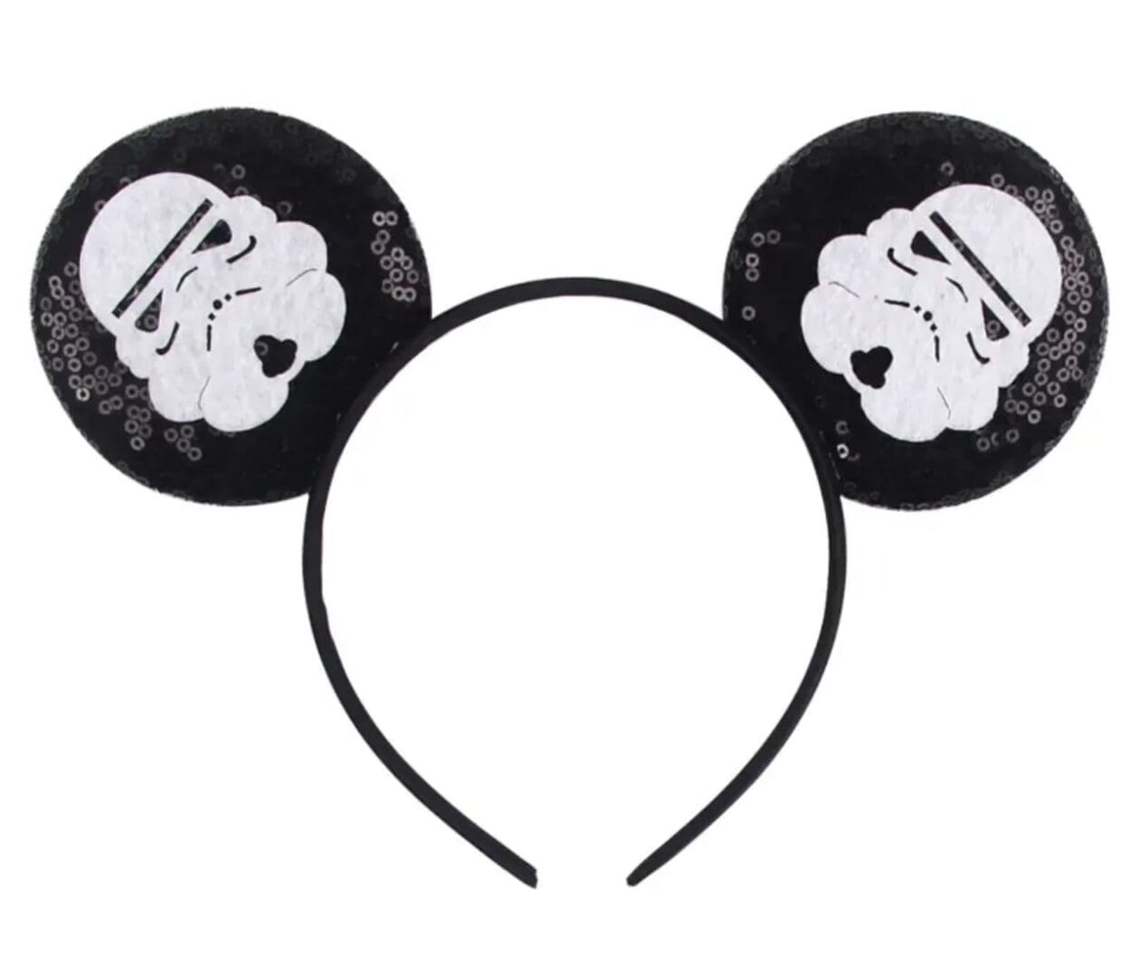 Black headband with Stormtrooper ears.