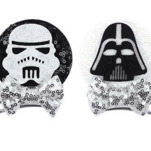 Star Wars character headbands with bows.
