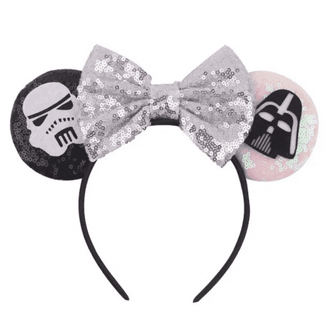 Star Wars themed headband with bow.